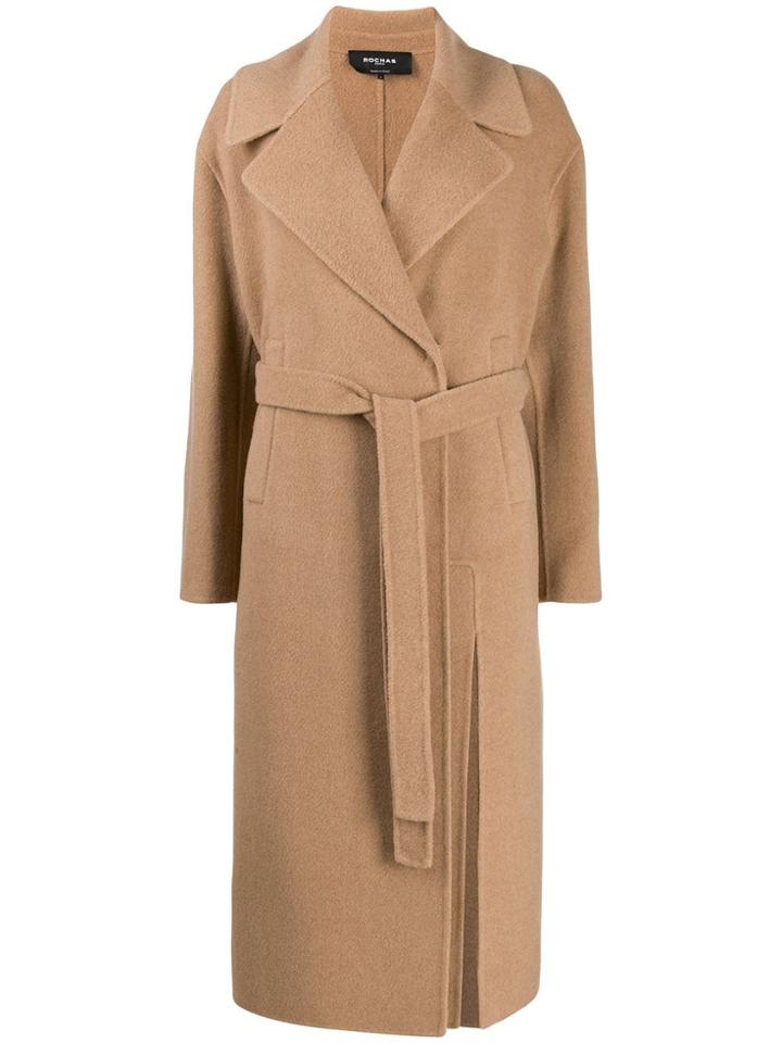 Rochas Belted Waist Coat - Neutrals