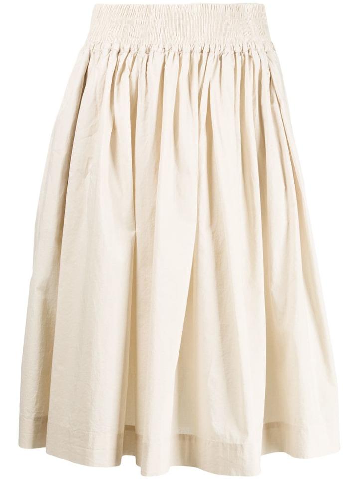 Woolrich Elasticated Waist Skirt - Neutrals