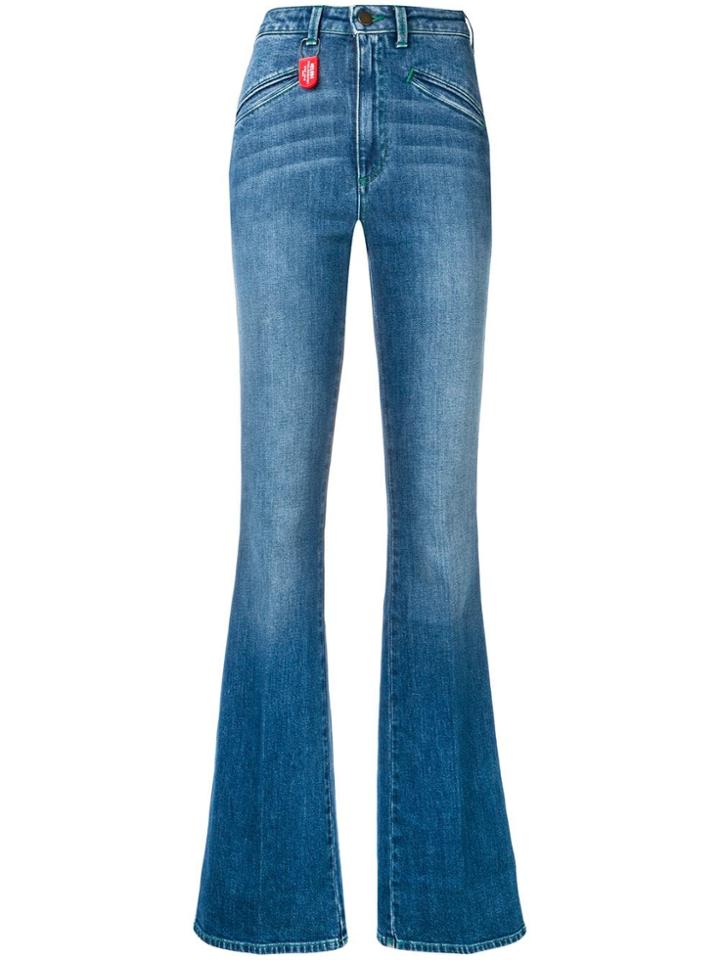 Philosophy Di Lorenzo Serafini High-waist Straight Leg Jeans - Blue