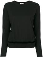 Moncler Classic Knitted Sweater - Black