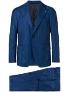 Gabriele Pasini Striped Two-piece Suit - Blue
