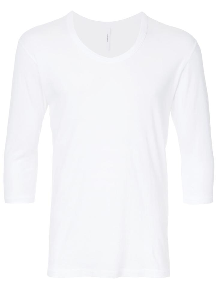 Attachment - Classic Top - Men - Cotton - 2, White, Cotton