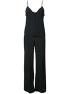 Manning Cartell Spaghetti Strap Jumpsuit, Women's, Size: 12, Black, Viscose