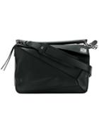 Loewe 'puzzle' Tote Bag, Women's, Black, Calf Leather