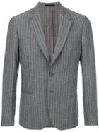 Paul Smith - Classic Striped Blazer - Men - Cupro/wool - 40, Grey, Cupro/wool