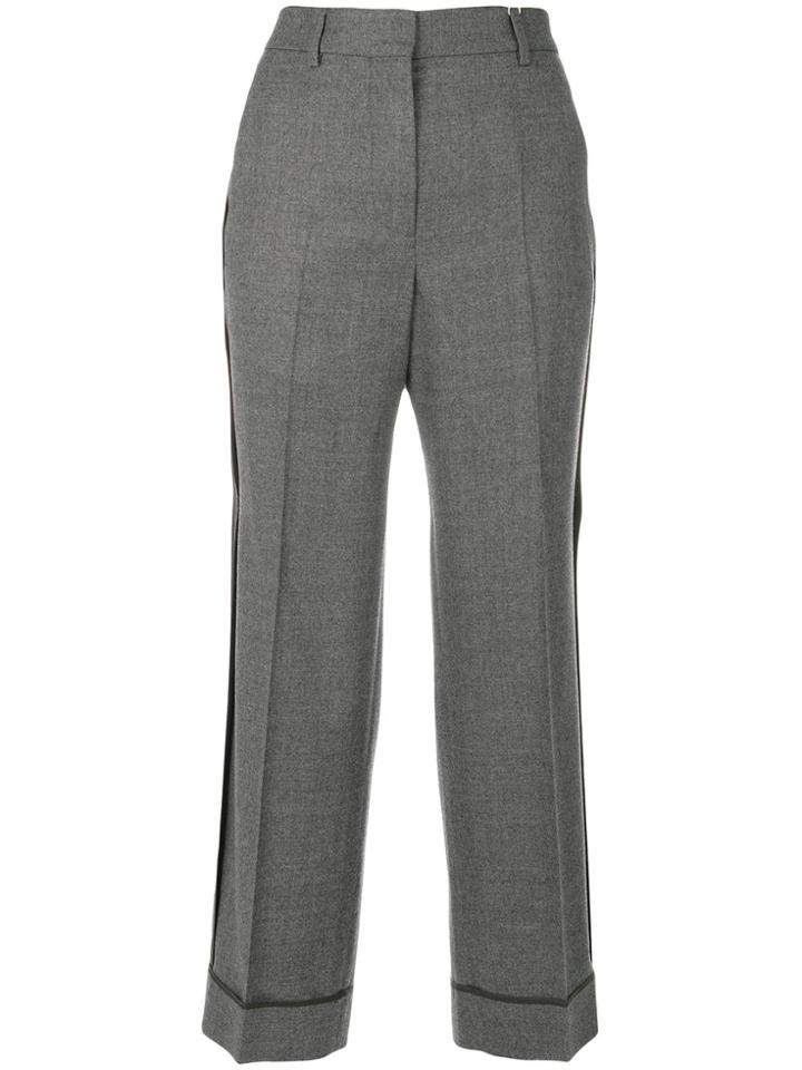 Incotex Cropped Tailored Trousers - Grey
