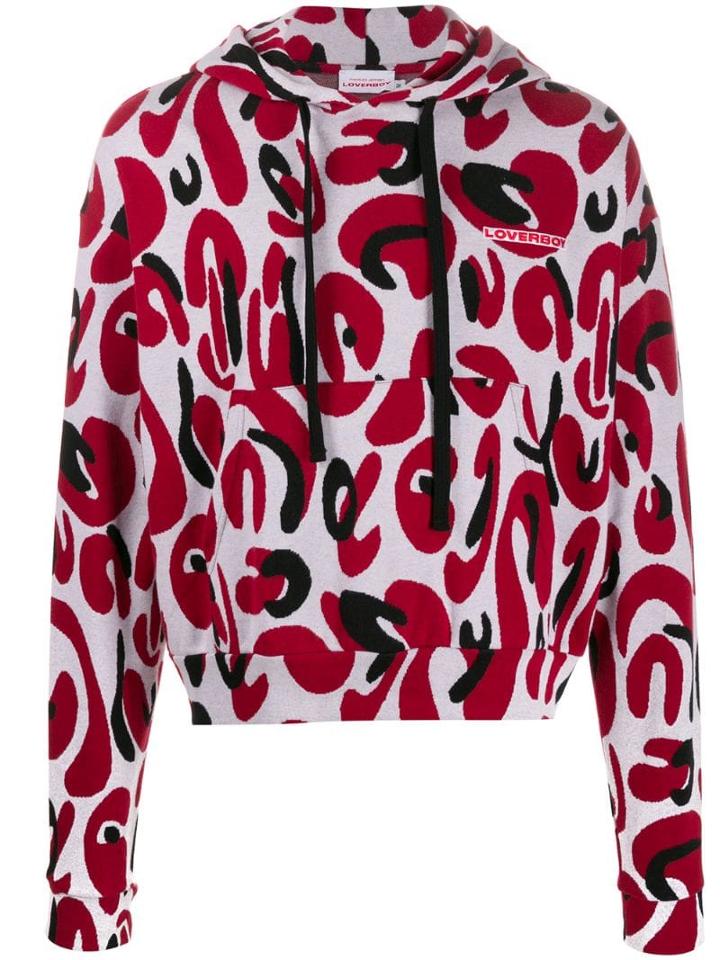 Charles Jeffrey Loverboy Relaxed-fit Lost Boy Hoodie - Red