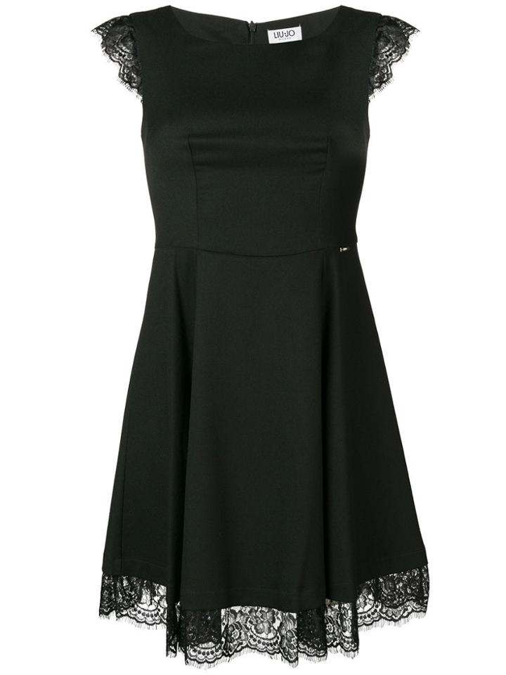 Liu Jo Lace-trimmed Dress - Black