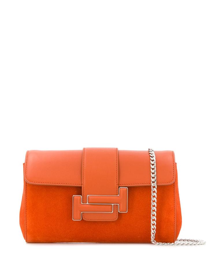 Tod's Double T Crossbody Bag - Orange