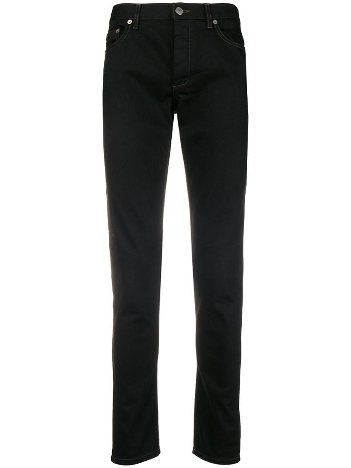Givenchy Extra Slim Fit Denim Jeans - Black