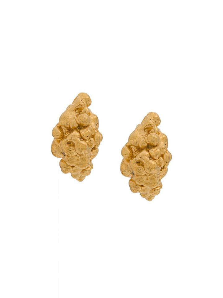 Imogen Belfield Nugget Stud Earrings - Gold