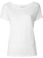 Vince Scoop Neck T-shirt, Women's, Size: S, White, Cotton
