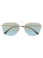 Tom Ford Eyewear Abott Sunglasses - Blue
