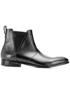 Karl Lagerfeld Urano Embossed Chelsea Boots - Black