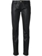 Just Cavalli - Classic Biker Trousers - Women - Cotton/polyester/spandex/elastane - 25, Black, Cotton/polyester/spandex/elastane