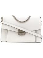 Givenchy Givenchy Bb501db032 100 White Leather/fur/exotic
