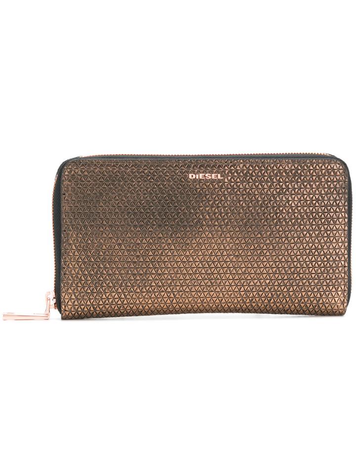 Diesel Granato Wallet - Metallic