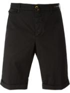 Pt01 Chino Shorts, Men's, Size: 52, Black, Cotton/spandex/elastane