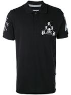 Philipp Plein - Embroidered Polo Shirt - Men - Cotton - Xl, Black, Cotton