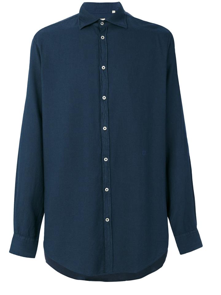 Massimo Alba Classic Shirt - Blue