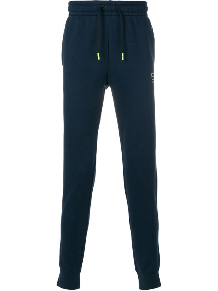 Ea7 Emporio Armani Fitted Track Trousers - Blue
