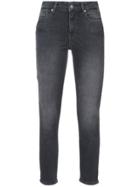 Ksubi Skinny Cropped Jeans Z - Black