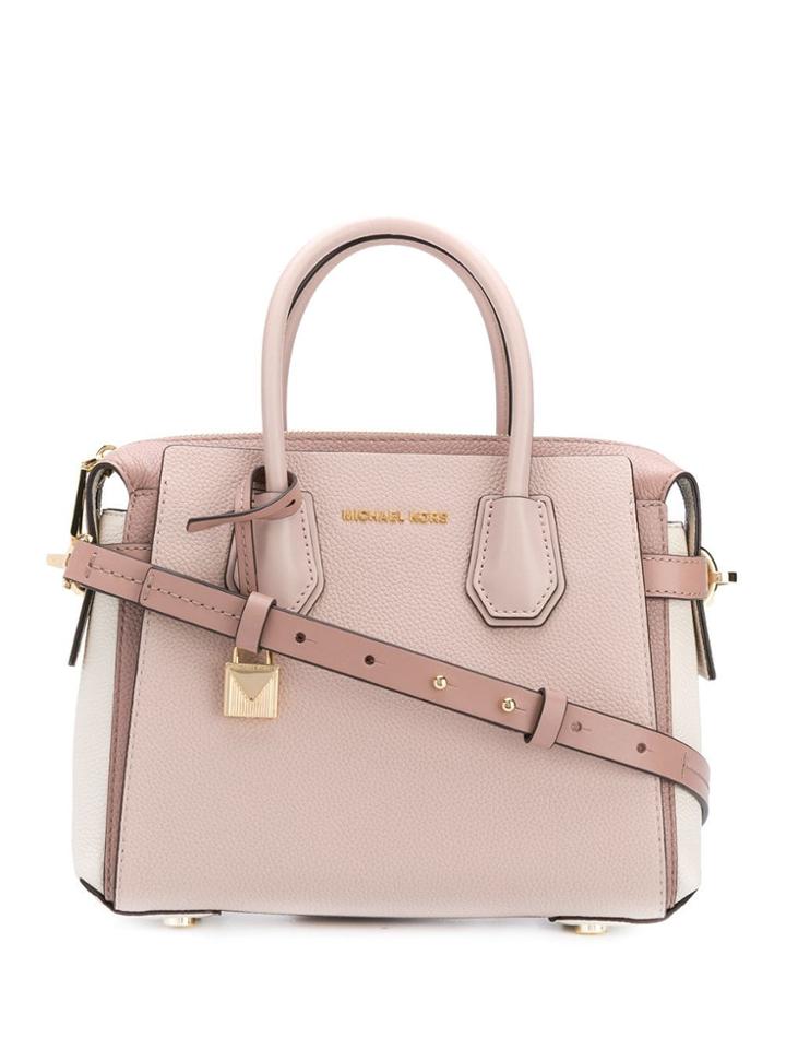 Michael Michael Kors Mercer Satchel Bag - Pink