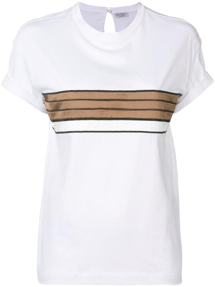 Brunello Cucinelli Relaxed Fit T-shirt - White