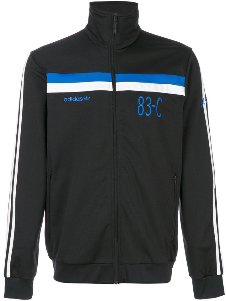 Adidas Originals - 83-c Track Top - Men - Polyester - S, Black, Polyester