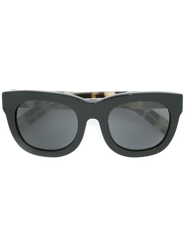 3.1 Phillip Lim - 3.1 Phillip Lim X Linda Farrow 159 C2 Sunglasses - Women - Brass/plastic/glass - One Size, Black, Brass/plastic/glass