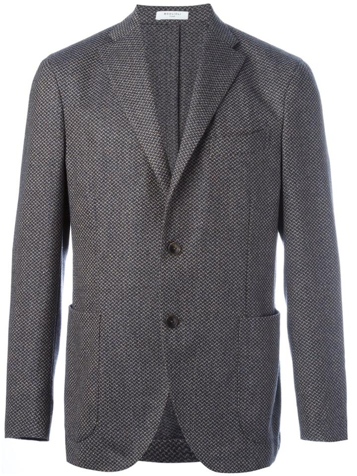 Boglioli Two Button Blazer - Nude & Neutrals