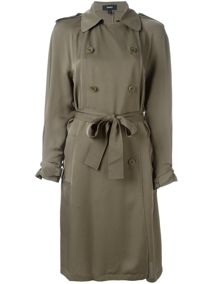 Theory 'laurelwood' Trench Coat