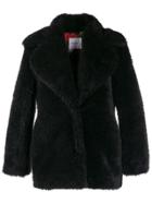 Ainea Oversized Faux-fur Jacket - Black