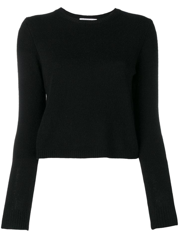 Majestic Filatures Crew Neck Sweater - Black