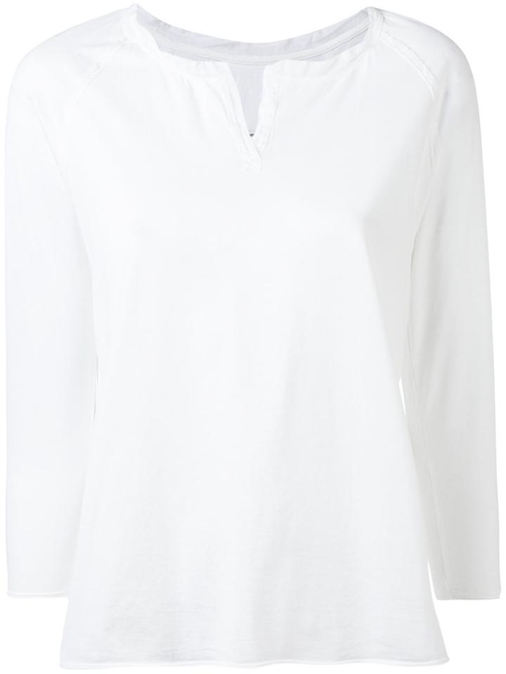 Kristensen Du Nord - Poplin Top - Women - Cotton - 1, White, Cotton
