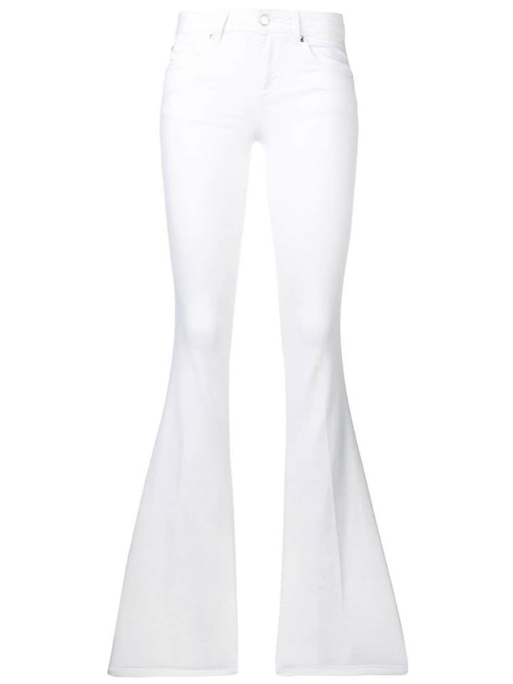 Liu Jo Beat Flared Jeans - White