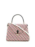 Valextra Abstract Printed Tote - Neutrals