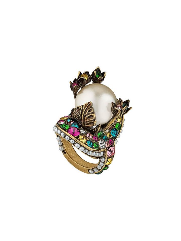 Gucci Flower Ring - Multicolour
