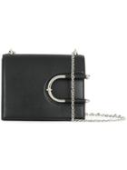 Mugler Horse Shoe Detail Bag - Black