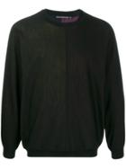 Issey Miyake Men Long-sleeve Fitted Sweater - Black