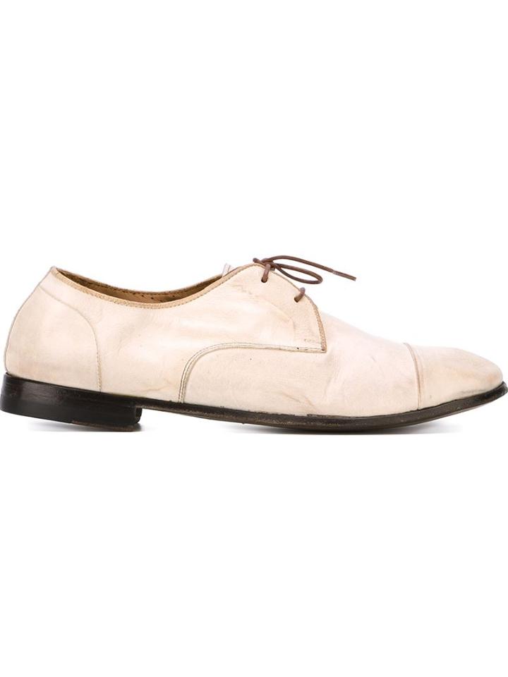Silvano Sassetti Distressed Derby Shoes