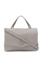 Zanellato Postman Lock Tote Bag - Grey