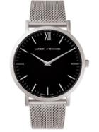 Larsson & Jennings Cm Watch, Adult Unisex, Grey, Silver Plated Metal