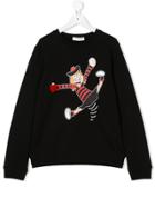 Stella Mccartney Kids Teen Minnie The Minx Sweatshirt - Black