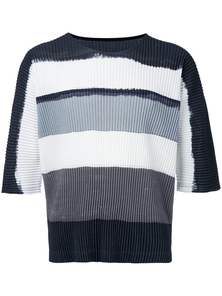 Homme Plissé Issey Miyake - Pleated T-shirt - Unisex - Polyester - 3, Polyester