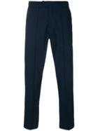 Gcds Contrast Stripe Side Panelled Trousers - Blue