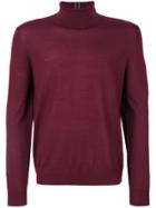 Paul Smith Roll Neck Sweater - Red
