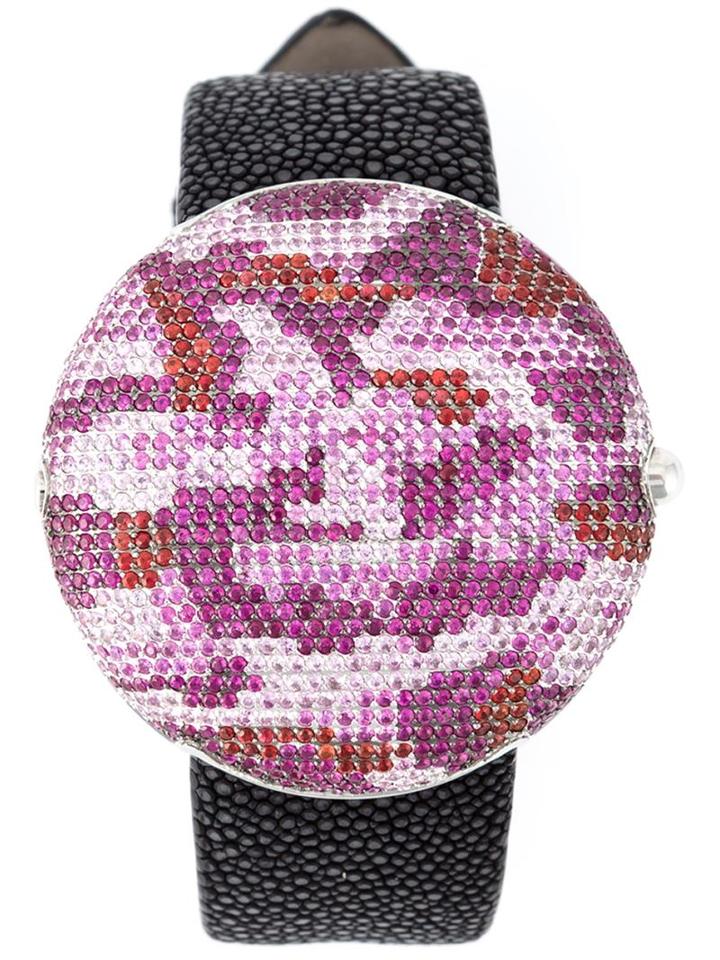 Christian Koban 'clou' Dinner Watch With A Camouflage Pattern