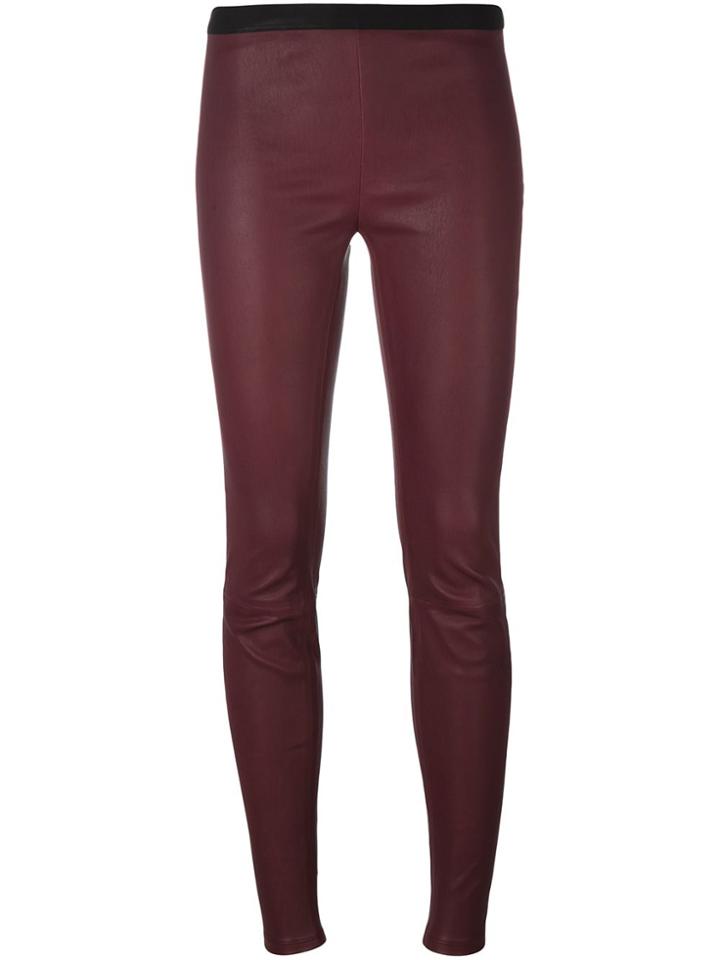 Ash 'paper' Leggings - Red