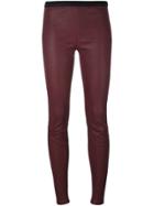 Ash 'paper' Leggings - Red